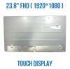 Display Desktop All in One (AIO), Dell, 0DH0HT, DH0HT, VWM0C, 0VWM0C, CKXY4, 0CKXY4, RJDX9, 0RJDX9, 321-BEQJ, 23.8 inch, 1920x1080, FHD, touch screen,