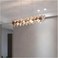 CANDELABRU CRISTAL MODERNA 6XE14