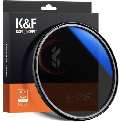 Filtru CPL 40.5mm K&amp;amp;F Concept Circular Polarizer Filter KF01.1431 foto
