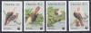 DB1 Fauna Pasari 1985 Mauritius WWF 4 v. MNH, Nestampilat