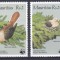 DB1 Fauna Pasari 1985 Mauritius WWF 4 v. MNH