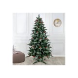 Cumpara ieftin Brad Artificial de Craciun, Verde, 200 cm, Suport Inclus - INV8118865