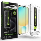 Cumpara ieftin Folie de protectie Ecran Techsuit TitanGlass CrystalHD pentru Samsung Galaxy A56 A566 / S24 FE S721, Sticla Securizata, Full Glue, Set 2 bucati
