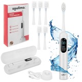 Periuta de dinti electrica sonica Soulima X800, alba, 6 moduri