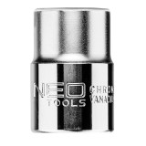 Tubulara hexagonala scurta 21 mm, prindere 3/4, otel CrV NEO