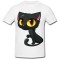 Tricou &quot; Desene de pisici negre &quot;