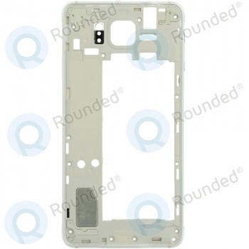 Capac mijloc argintiu Samsung Galaxy Alpha (SM-G850F) GH96-07649A foto