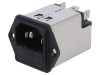 Conector Alimentare AC SCHURTER C14 Seria 5200 2A 250V AC Montare Panou IEC 60320