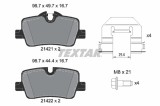 TEXTAR 2142101 Q+ set placute frana,frana disc