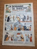 la smaine de suzette( saptamana lui suzette )-23 octombrie 1924-limba franceza