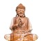 Statuie din lemn balinez Teaching Buddha, L