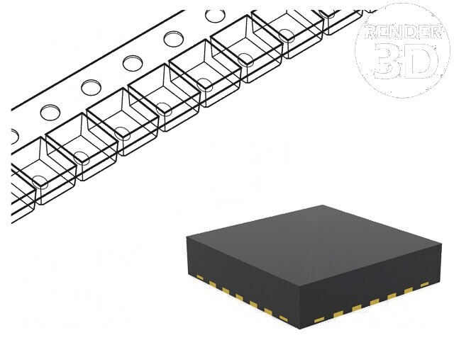 Microcontroler PIC 64MHz I2C SPI UART 1,8-5,5VDC