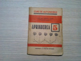 APRINDEREA - Curs de Automobile nr. 5 - Ioan Andrei - 1946, 112 p., Alta editura