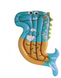 Saltea cu aer pentru copii DINO pentru plaja piscina,dimensiune 168 x 110 cm