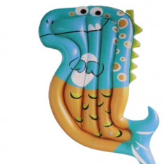 Saltea cu aer pentru copii DINO pentru plaja piscina,dimensiune 168 x 110 cm