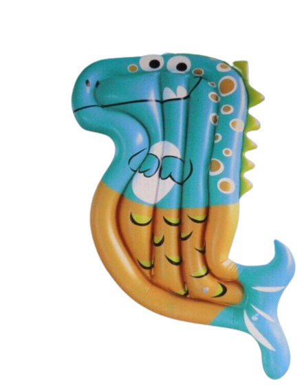 Saltea cu aer pentru copii DINO pentru plaja piscina,dimensiune 168 x 110 cm