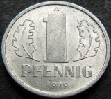 Cumpara ieftin Moneda 1 PFENNIG RDG - GERMANIA DEMOCRATA, anul 1979 *cod 2801 A, Europa