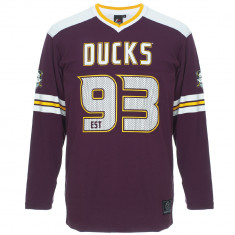 Anaheim Ducks tricou de bărbați cu mânecă lungă Hockey Heavy Jersey - M