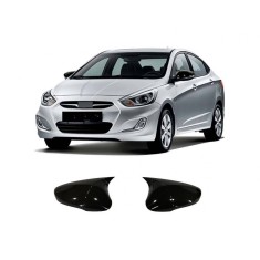Set capace tip batman compatibil Hyundai Accent Blue cu semnalizare in oglinda 2010-2017 &reg; ALM