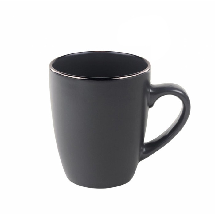 Set 3 cani Calypso Heinner, 354 ml, ceramica, Gri