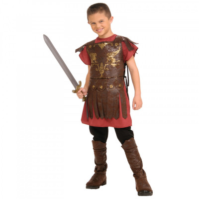 Costum Gladiator, marimea M, 5-7 ani, 120 cm 120 cm 5-7 ani foto