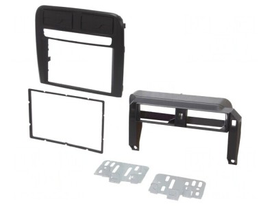 Cadru radio 2 DIN Fiat negru foto