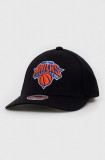 Mitchell&amp;Ness șapcă din amestec de l&acirc;nă Brooklyn Nets culoarea negru, cu imprimeu