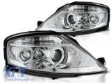 Set de faruri tuning cu ochi de &icirc;nger halogen potrivit pentru Citroen C3 03.2002-2009, stanga si dreapta Performance AutoTuning