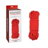 Franghie 10 m rosu Bing Love Rope - Luxury Fetish, Chisa Novelties