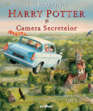 Harry Potter și Camera Secretelor #2, ediție ilustrată - J.K. Rowling