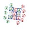 Joc tic tac toe din lemn varianta de sarbatori, Orange Tree Toys
