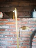 Cumpara ieftin Vioaza de podea Vintage 1980s floor lamp golden brass design Relux Milano
