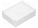Carcasă universală GAINTA ABS gri &icirc;nchis 150mm x 200mm x 55mm