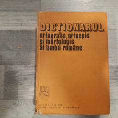 Dictionarul ortografic,ortoepic si morfologic al limbii romane