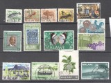 Malawi - Lot, Animals, Scout, Flowers, Butterflies, Religion, MH AK.081, Nestampilat