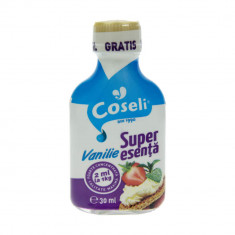 Superesenta de Vanilie Coseli, 20 + 10ml, Esente pentru Prajituri, Esenta de Vanilie pentru Prajituri, Coseli Esente de Vanilie, Esenta Vanilie pentru