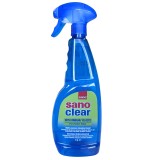 Solutie geamuri Sano Clear cu pulverizator, 750 ml