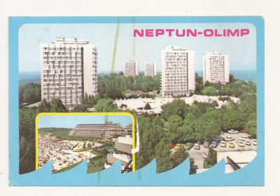 RC15 -Carte Postala- Neptun-Olimp, circulata 1988 foto