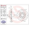 Set disc frana Audi A3 (8p1) 05.03-12.13, A3 (8v1 8vk) 04.12-10.20, A3 Cabriolet (8p7) 04.08-05.13, A3 Sedan (8ys 8ym) 04.20-, A3 Sportback (8pa) 09., BREMBO