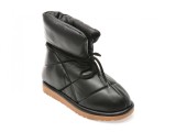 Ghete MOLLY BESSA negre, 4284002, din piele naturala