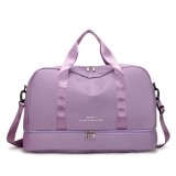 Geanta multifunctionala voiaj/sport, TAIKESEN TR01, compartiment incaltaminte, tesatura nylon, 49 x 32 x 25 cm, roz