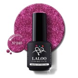 240 Fuschia glitter | Laloo gel polish 15ml