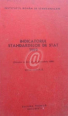 Indicatorul standardelor de stat 1989 (Situatii la data de 31 decembrie 1988) - Editie oficiala foto