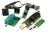 Eeprom Kit programator CH341A + adaptor cleste SOIC8 adaptor 1.8V