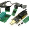 Eeprom Kit programator CH341A + adaptor cleste SOIC8 adaptor 1.8V