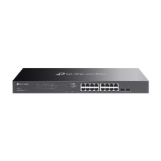 Switch 16 porturi RJ45 Gigabit PoE, 2 x SFP Gigabit, Buget PoE 150W, Management - TP-Link Omada SG2218P