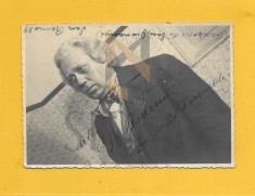 Enrico de Franceschi bariton la Scala din Milano, foto / autograf, 1938 foto