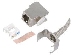 Conector RJ45 LOGILINK NK4075 Cat 6/6a/7/7a ecranat Keystone PoE