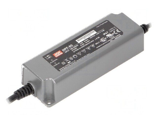 Alimentator LED pulsatoriu 60W 36V 1.67A IP67