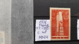 1938-Franta-YT395--MNH